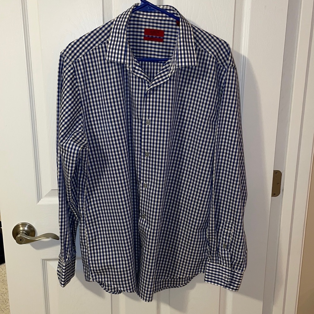 Alfani Men’s Fitted Dress Shirt 16 1/2 34/35